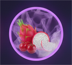 Dragonfruit Cherry Glow - muchas caladas, vapers desechables