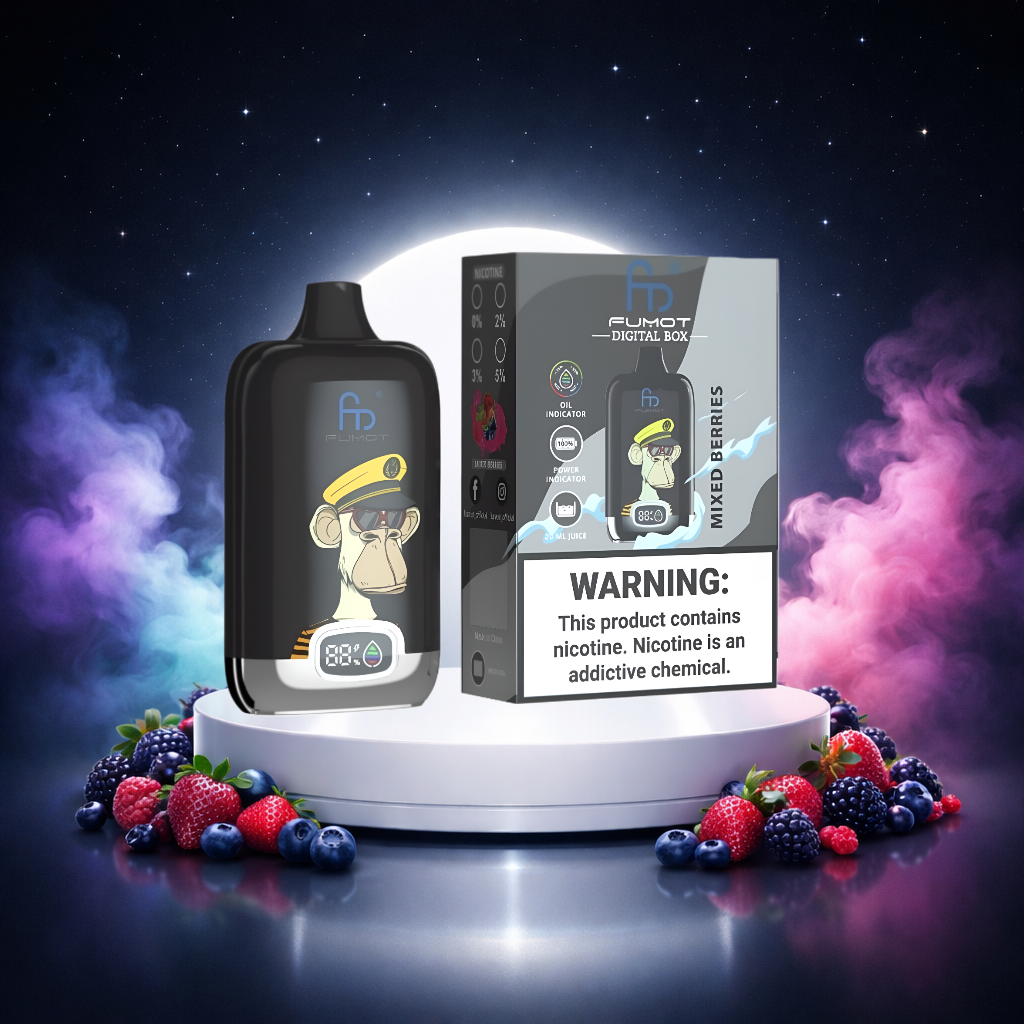 Fumot DigitalBox 12K Espana Vaper Desechable Mixed Berries - vaper desechable, cigarrillos electrónicos desechables