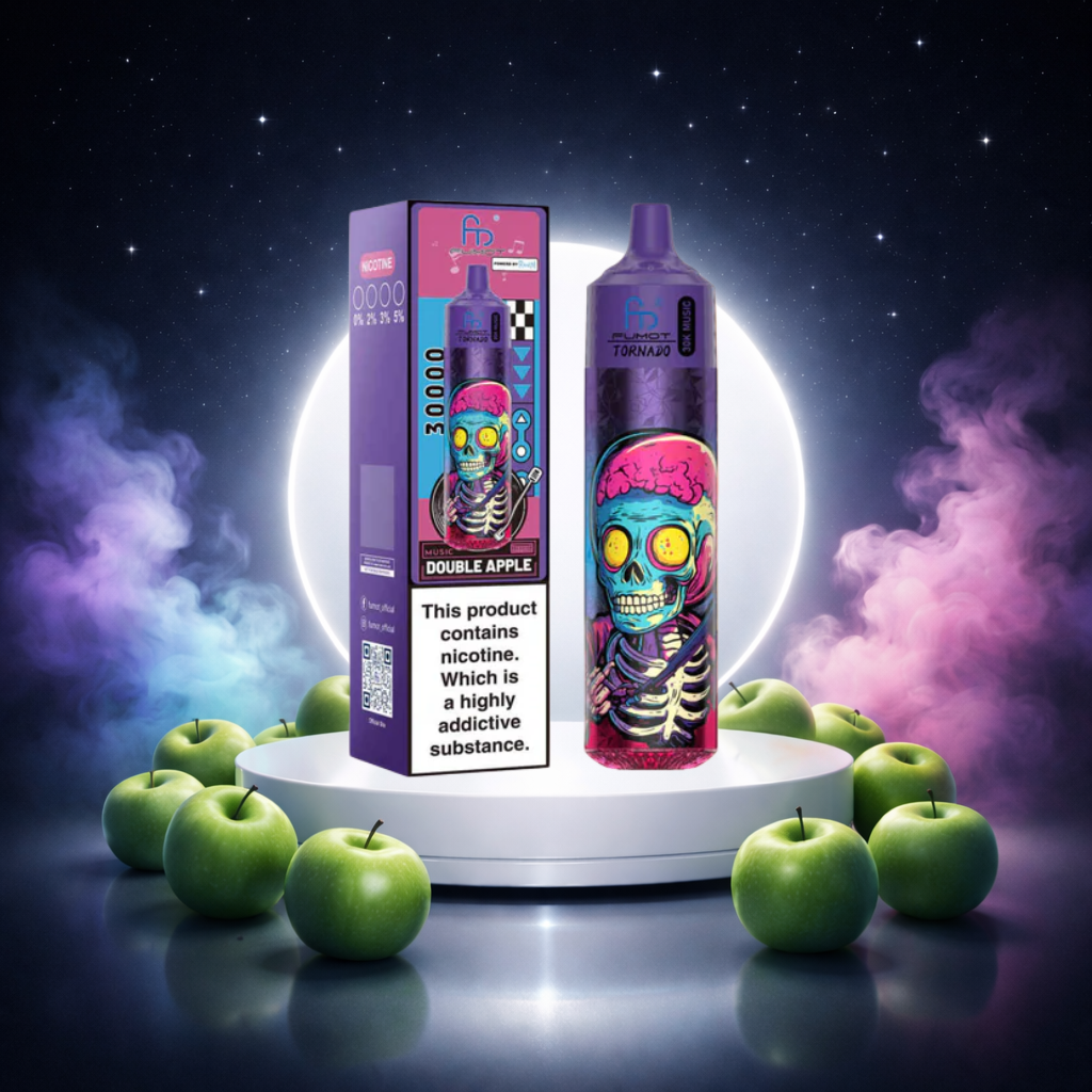 Fumot Tornado 30K Espana Vaper Desechable Double Apple - cigarrillos electrónicos desechables, muchas caladas