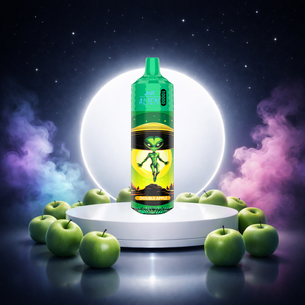 JNR Alien 10K Espana Vaper Desechable Double Apple - cigarrillos electrónicos, vapers desechables