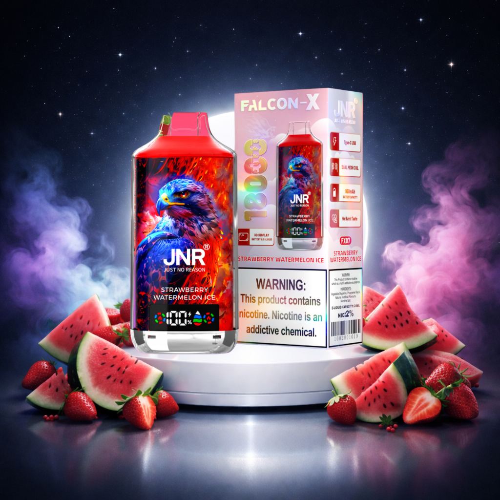 JNR Falcon X 18K Espana Vaper Desechable Strawberry Watermelon Ice - cigarrillos electrónicos desechables, caladas