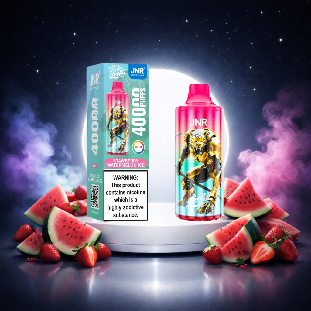 JNR Leopard 40K Espana Vaper Desechable Strawberry Watermelon Ice - cigarrillos electrónicos desechables, caladas