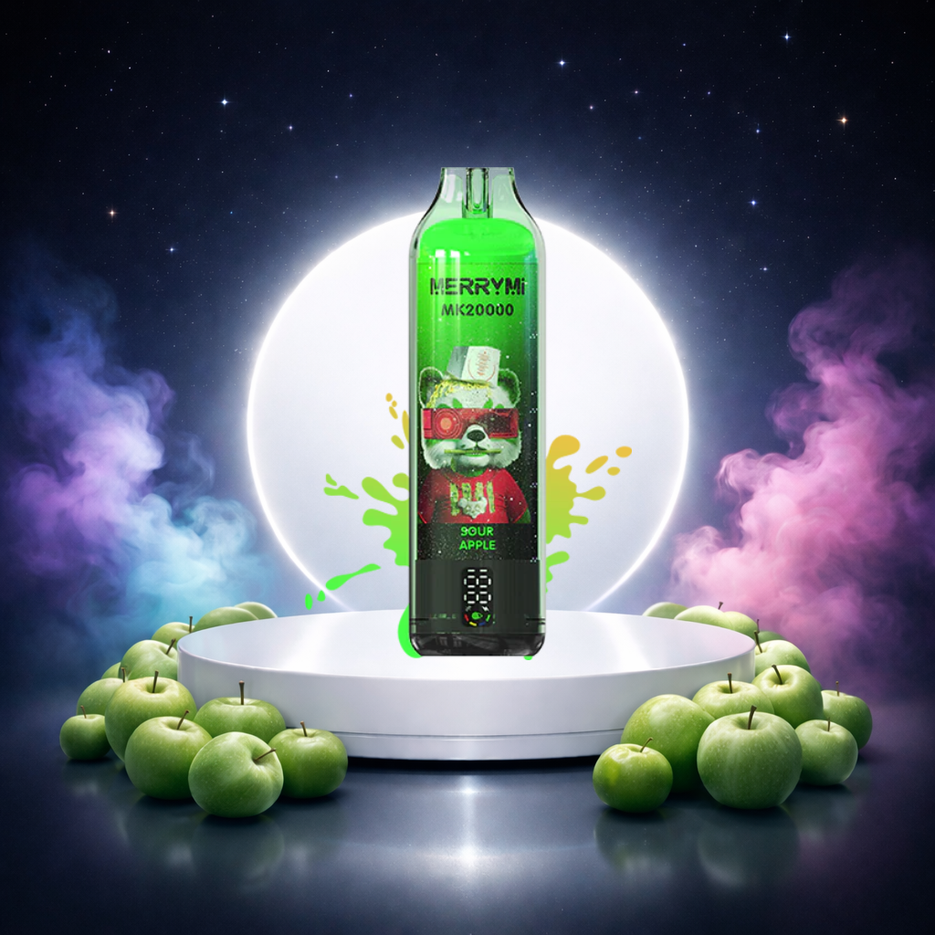 MerryMi MK 20000 Espana Vaper Desechable Sour Apple - vaper desechable, cigarrillos electrónicos desechables